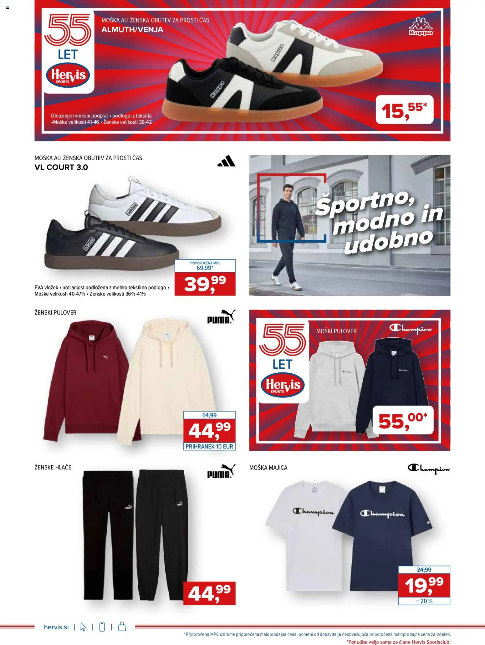 Novi Hervis katalog ponudbe – veljaven od 12.11.2025 | Stran: 10 | Izdelki: Podloga, Majica, Pulover, Hlace