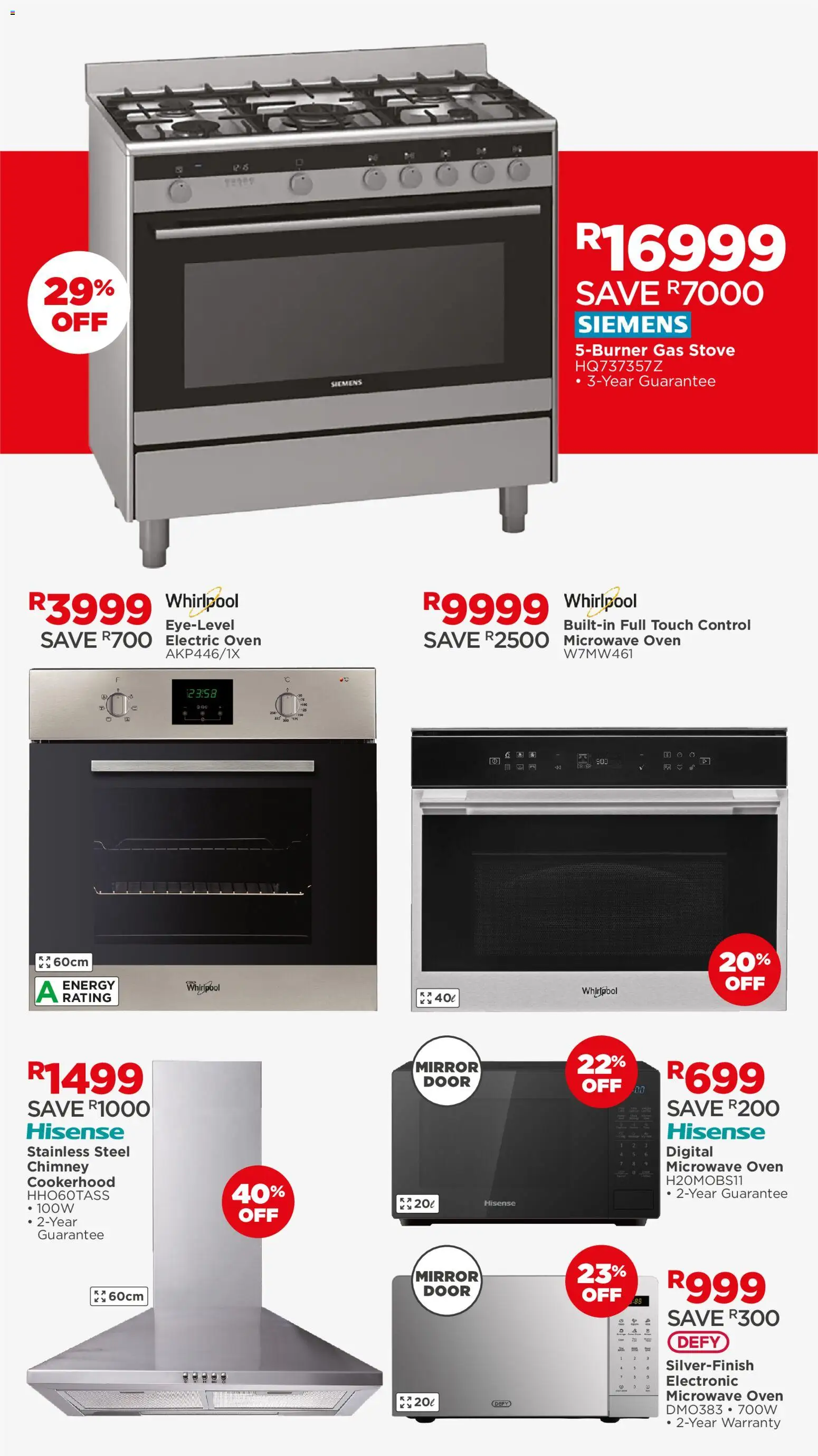 New House and Home catalogue – valid from 27.12.2025 | Page: 16 | Products: Microwave oven, Stove, Mirror, Microwave