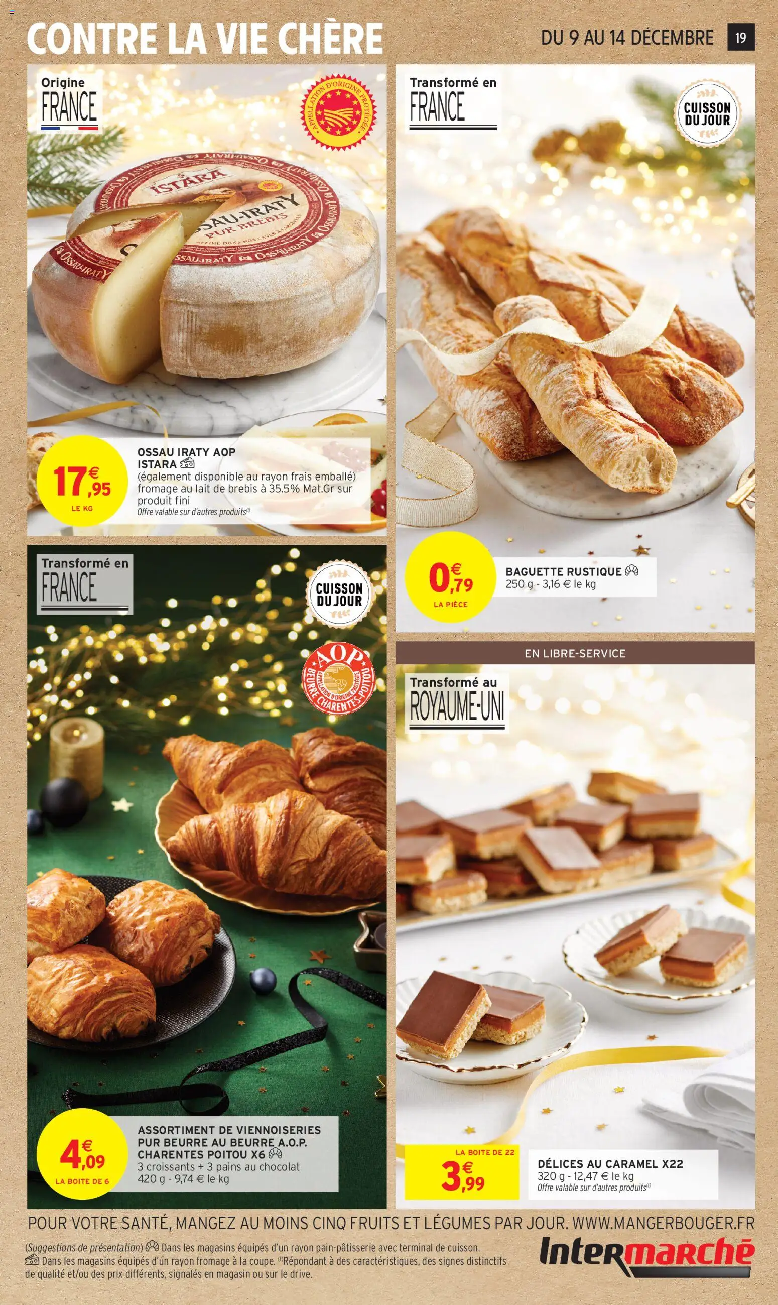 {H1} | Page: 19 | Produits: Viennoiseries, Lait, Beurre, Fromage