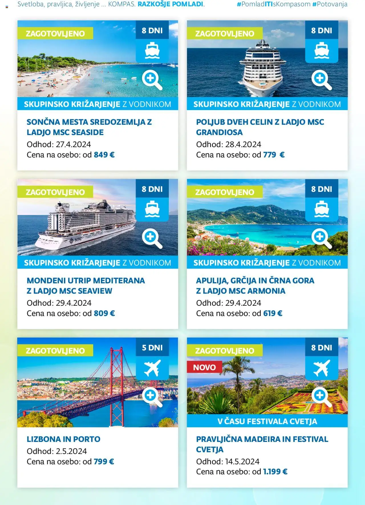 Kompas katalog potovanja │ velja od 25.03.2024 | Stran: 12