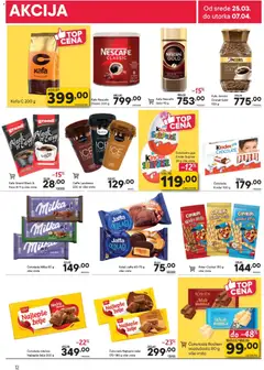 PerSu katalog  - pregled PerSu kataloga - važi od 25.03.2026 | Strana: 12 | Proizvode: Keks, Kolač, Brownie, Nescafé