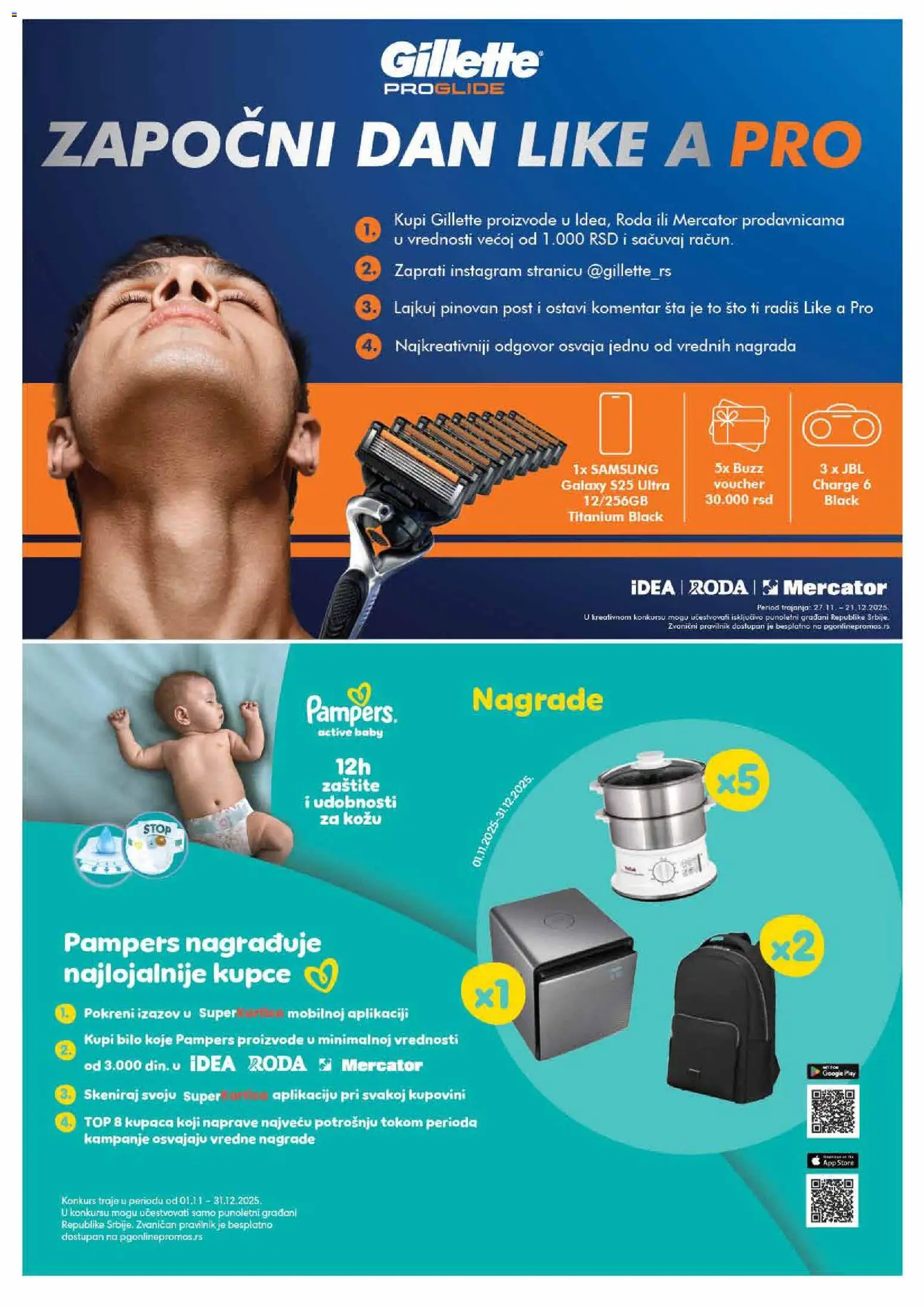Roda katalog - važi od 04.12.2025 | Strana: 29 | Proizvode: Gillette, Pampers, Sto