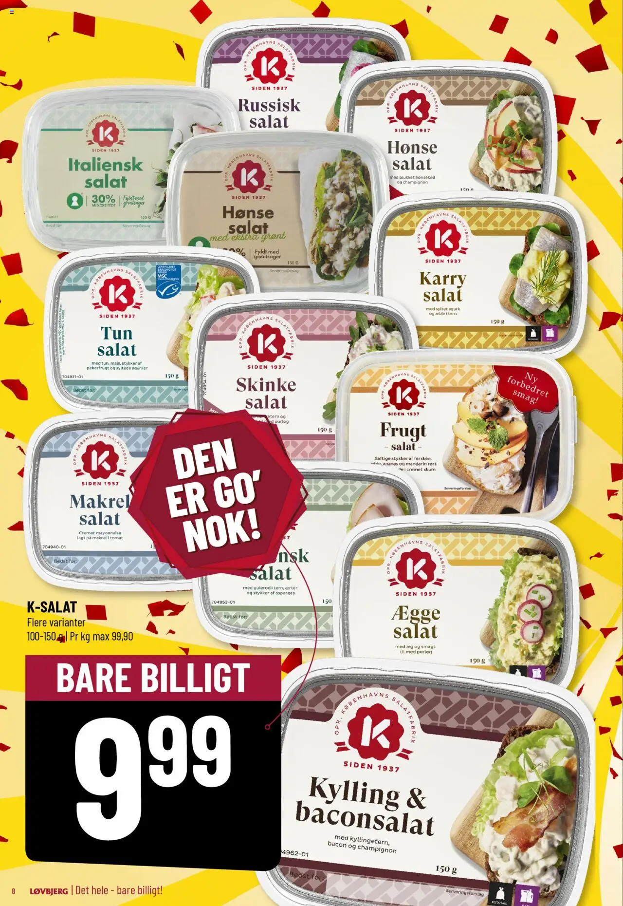 Løvbjerg Tilbudsavis gyldig fra 20.06.2025 | Side: 8 | Produkter: Champignon, Karry, Æg, Gulerod