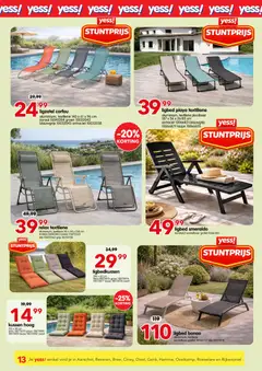 yess! folder / publicité - Voorbeeld van een folder van yess!, geldig van 24.03.2026 | Pagina: 13 | Producten: Klei, Kussen, Koraal