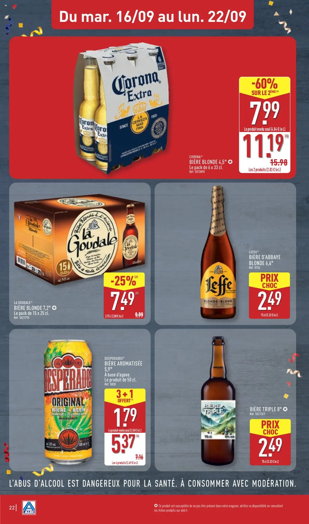  | Page: 25 | Produits: Goudale, Base, Bière blonde, Bière
