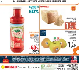 Anteprima del volantino GRANA PADANO DOP CONAD, Grana Padano DOP valido a partire dal 22.10.2025 | Pagina: 28