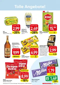 Eurospar Flugblatt ab 23.10.2025 gültig | Seite: 11 | Produkte: Mayonnaise, Schokolade, Bananen