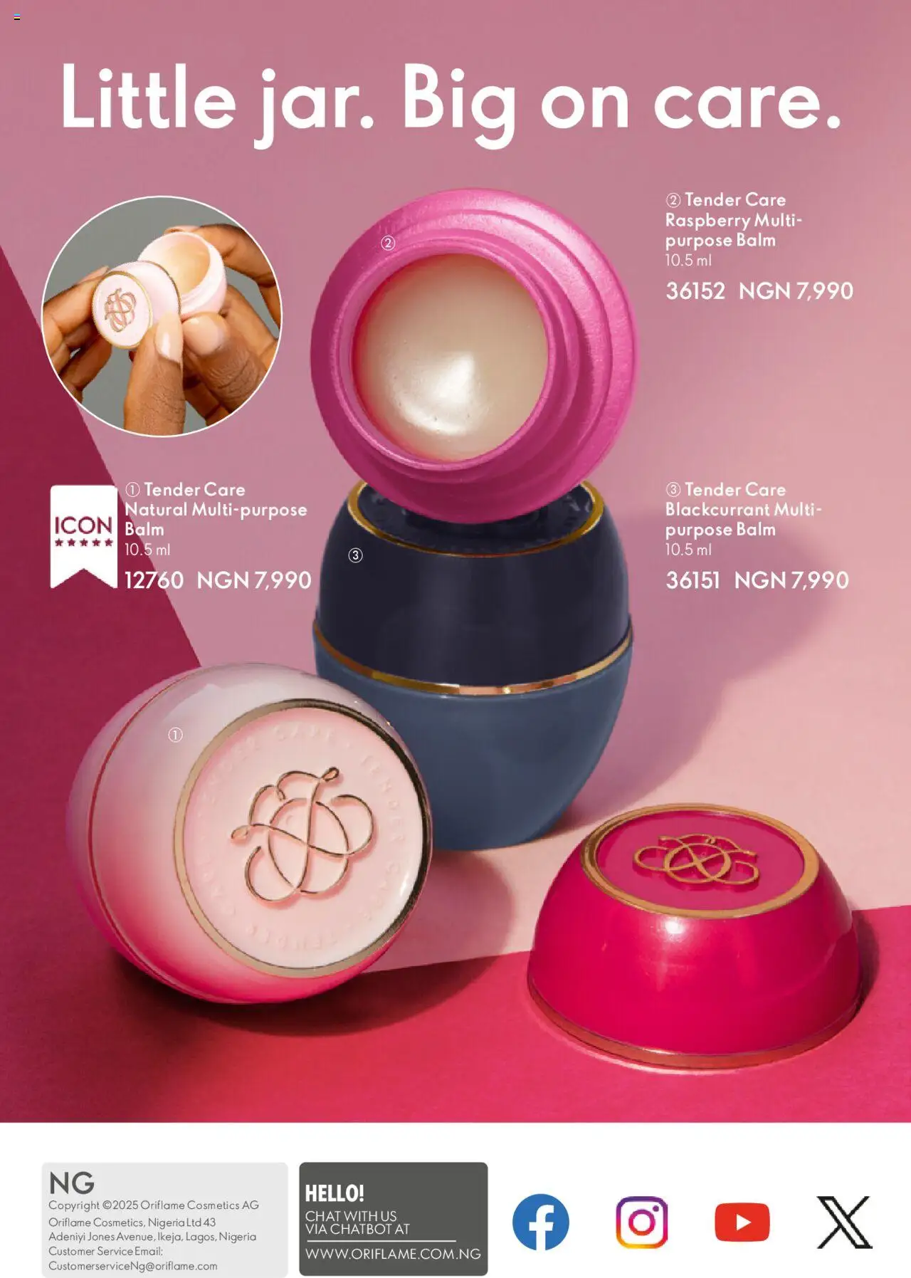 Oriflame Catalogue  valid from 01.10.2025 | Page: 80 | Products: Raspberry