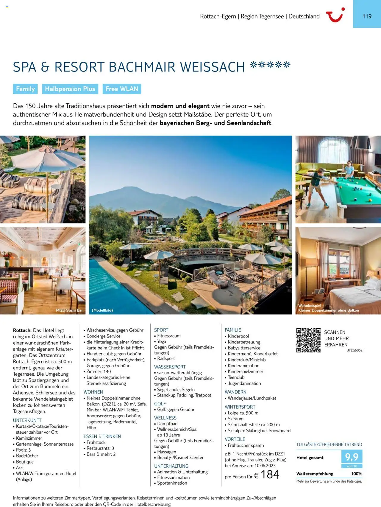 TUI Prospekt 	 – gültig ab 01.11.2024 | Seite: 119 | Produkte: Ski, Snowboard, Föhn