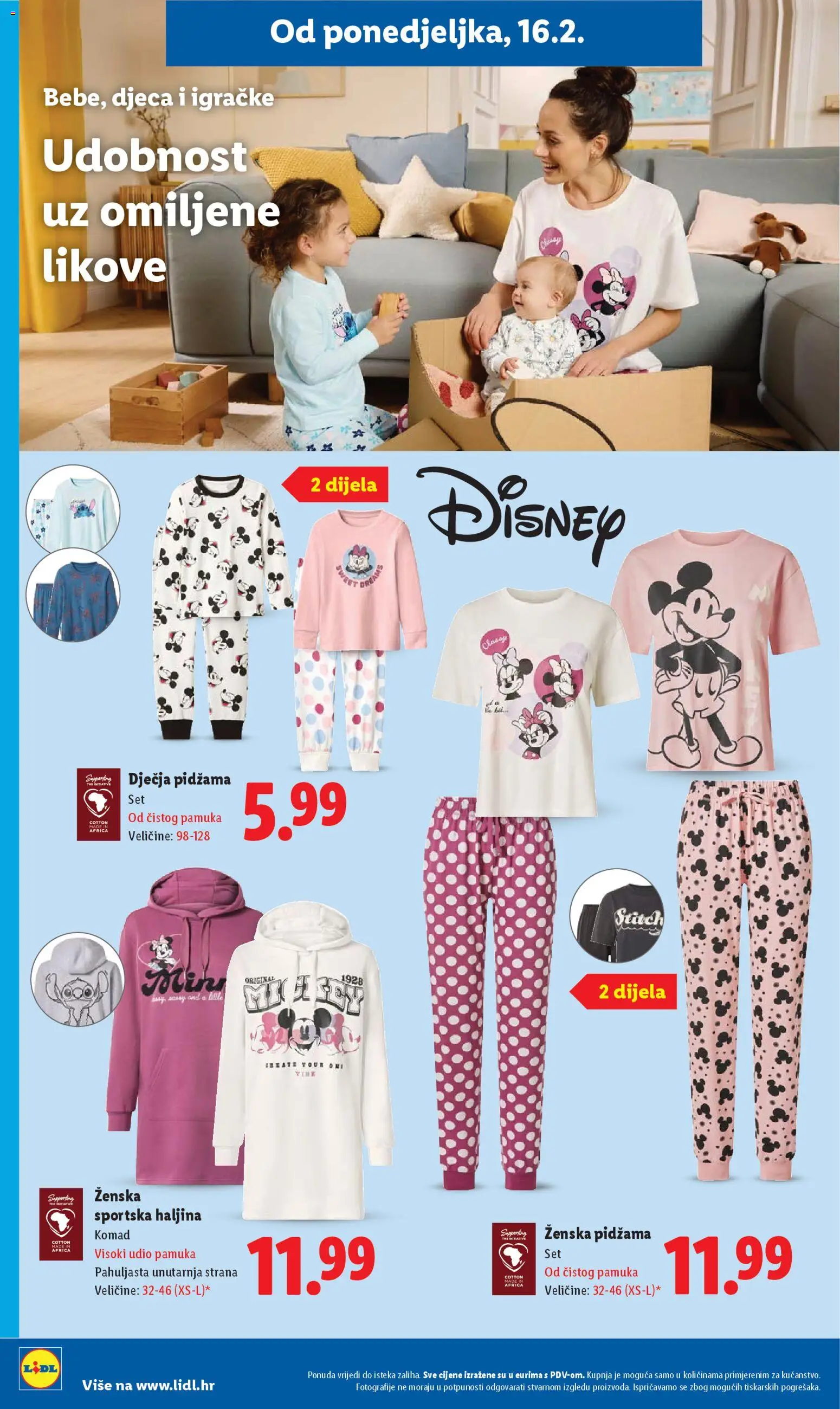 Lidl katalog | vrijedi od 16.02.2026 | Stranica: 34 | Proizvodi: Pidžama, Haljina