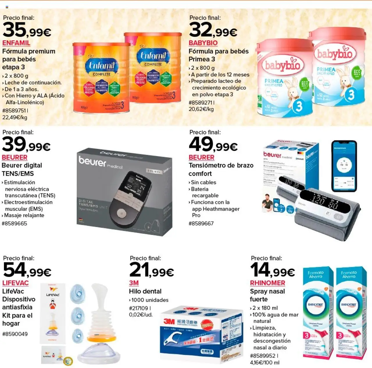 Costco catálogo │ válido desde el 07.08.2025 | Página: 6 | Productos: Polvo, Leche, Batería