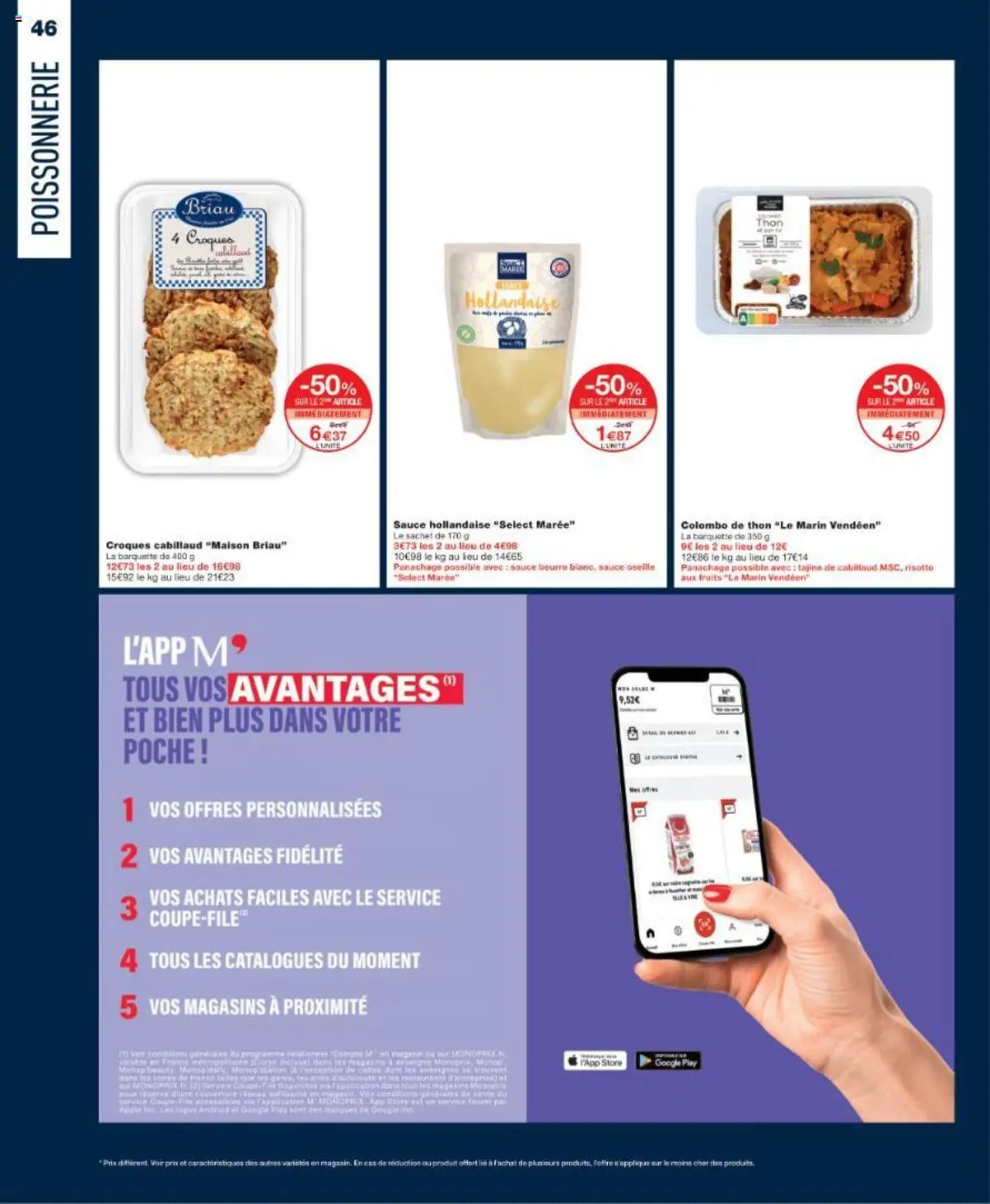  | Page: 46 | Produits: Oseille, Poissonnerie, Store, Thon