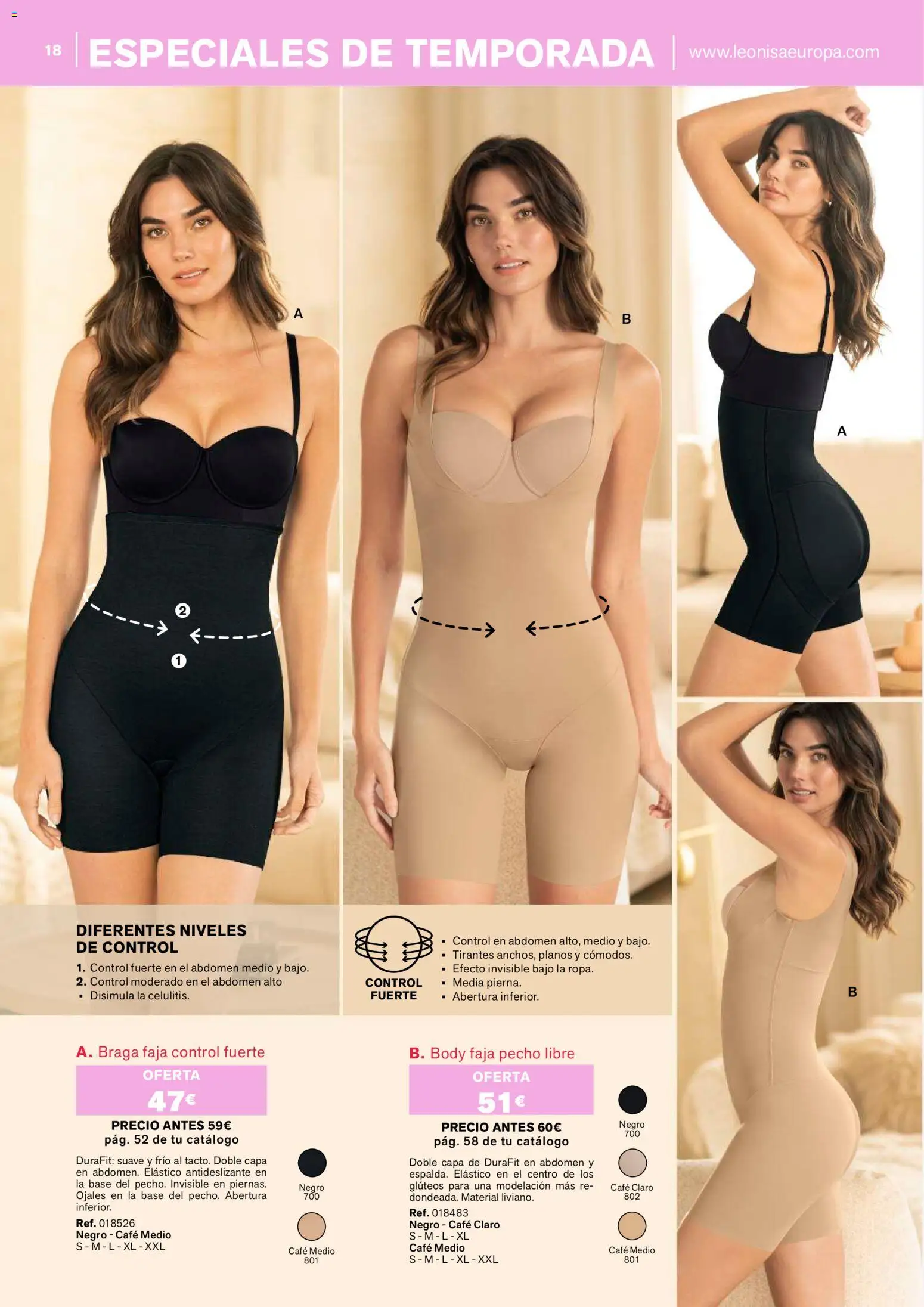 Leonisa folleto │ válido desde el 01.03.2026 | Página: 18 | Productos: Café, Body, Braga