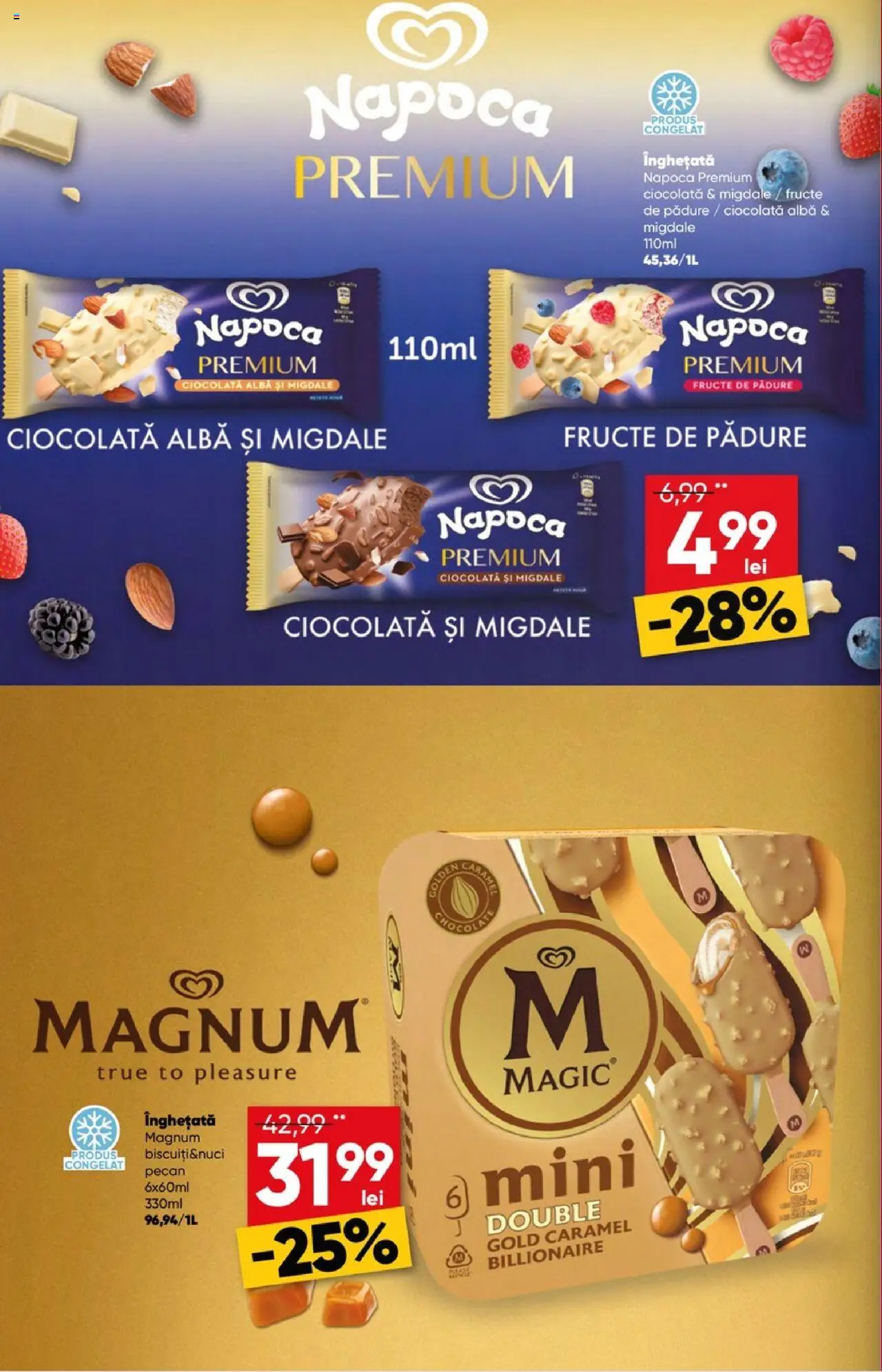 Catalog Profi  – valabil de la 06.08.2025 | Pagină: 18 | Produse: Migdale, Ciocolată, Înghețată, Fructe