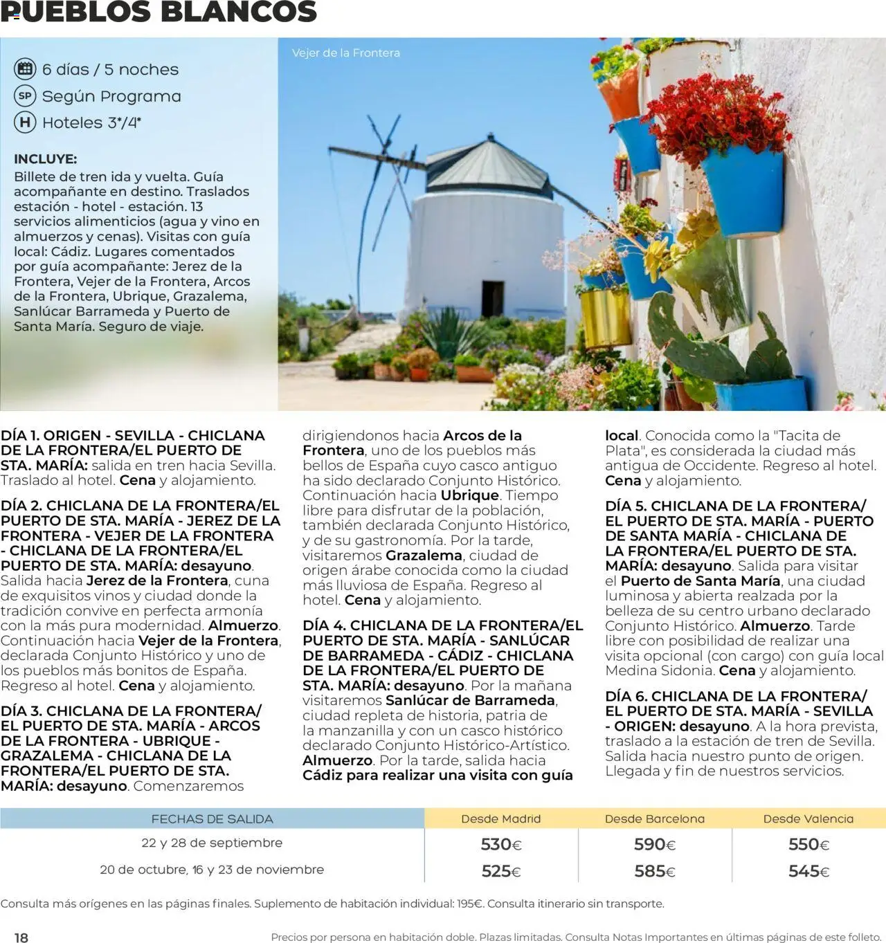 Viajes El Corte Inglés folleto │ válido desde el 01.04.2025 | Página: 18 | Productos: Vino, Cuna
