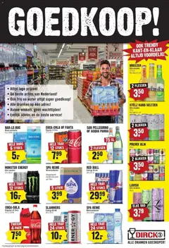Dirk folder / publicité - Voorbeeld van een folder van Dirk, geldig van 09.03.2026 | Pagina: 46 | Producten: Coca Cola, Fanta, Red Bull, Lasagne tészta