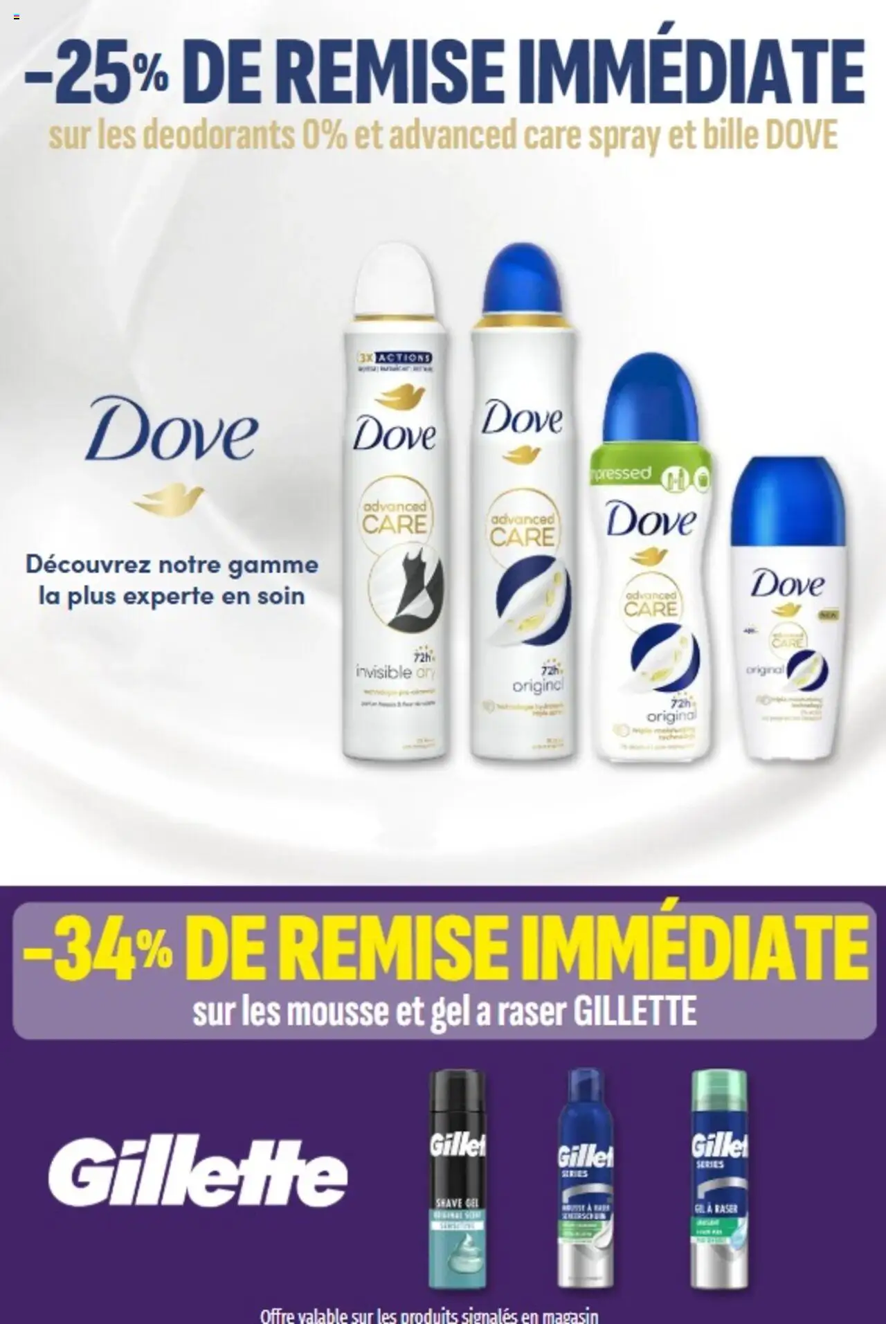  | Page: 53 | Produits: Gel à raser, Mousse, Mousse à raser, Déodorant