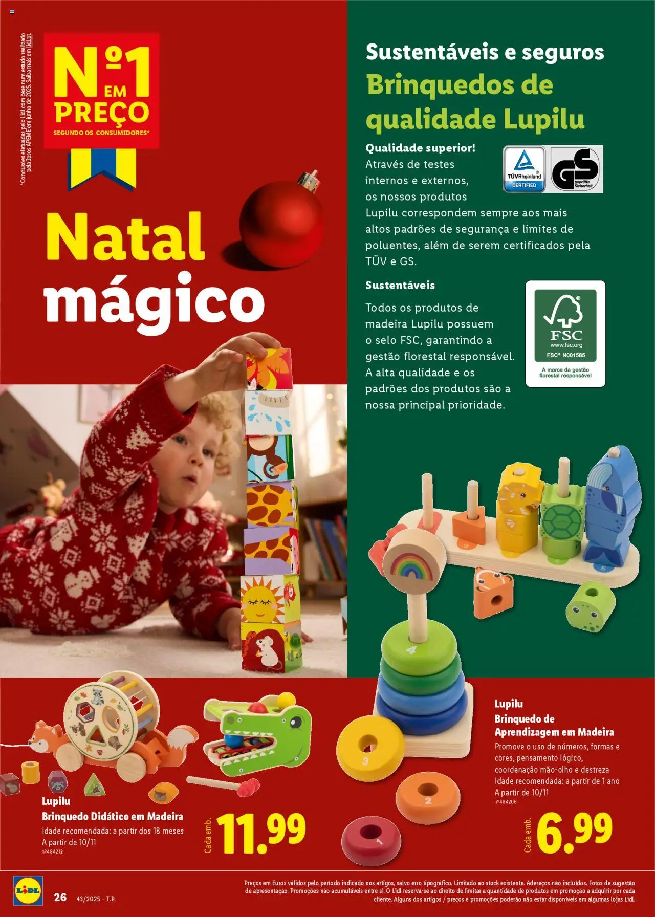 Lidl Natal │ válido de 17.10.2025 | Página: 26 | Produtos: Base