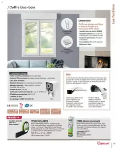 Gedimat - Prévisualisation de Gedimat Menuiseries intérieures & extérieurs valide à partir de 14.03.2025 | Page: 67 | Produits: Radio, Tablier, Isolant thermique, Cartouche