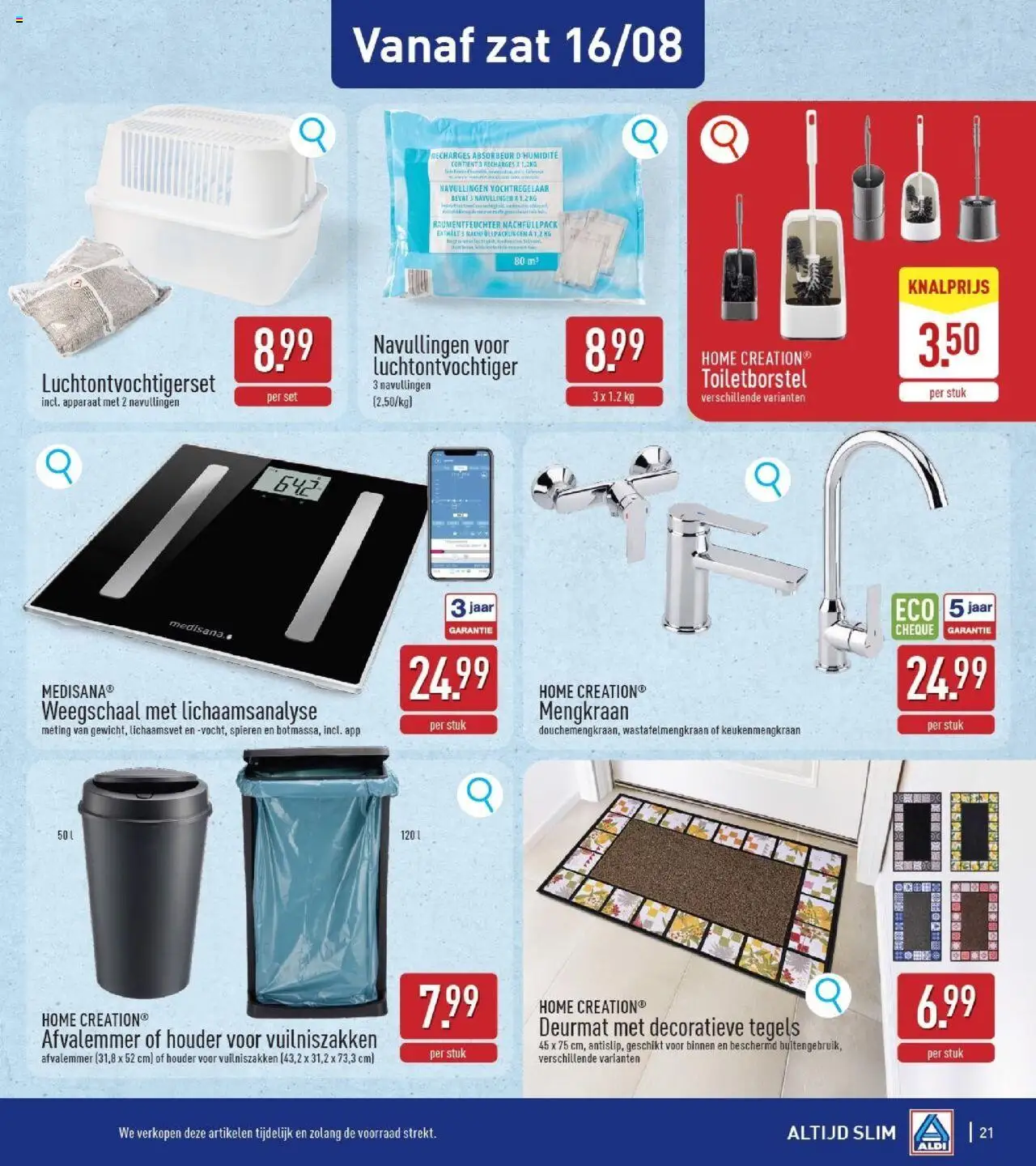 {H1} | Pagina: 21 | Producten: Deurmat