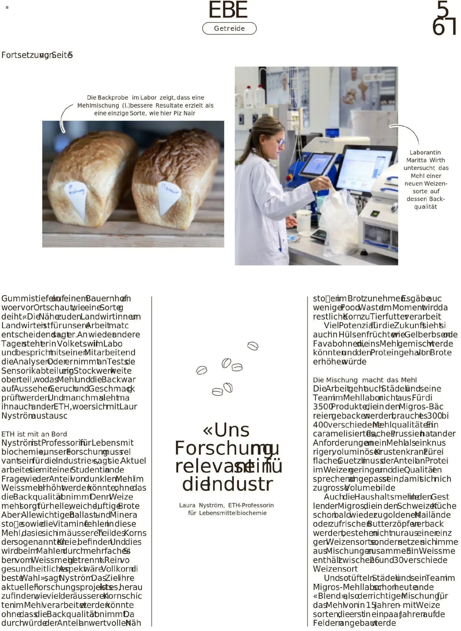 Migros Migros-Magazin-44-2025-d-AA – gültig ab 27.10.2025 | Seite: 59 | Produkte: Mehl, Getreide