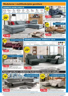 Katalog Harvey Norman - Pregled kataloga iz trgovine Harvey Norman, vrijedi od 19.02.2026 | Stranica: 6 | Proizvodi: Tabure, Kutna garnitura