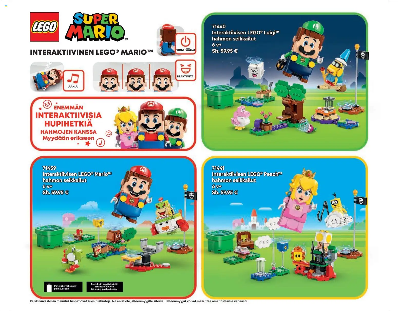 LEGO tarjoukset – voimassa 01.01.2026 alkaen | Sivu: 74 | Tuotteet: Paristot