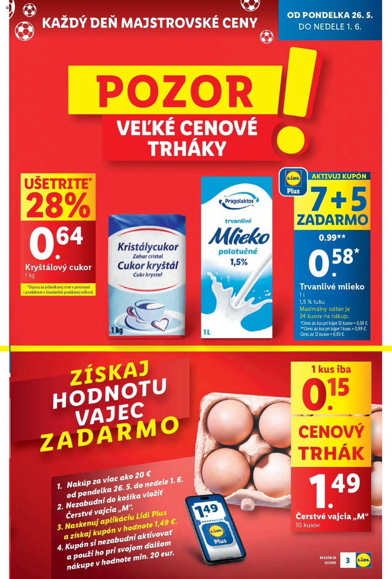 Nové Lidl akcie – leták je platný od 26.05.2025 | Strana: 3