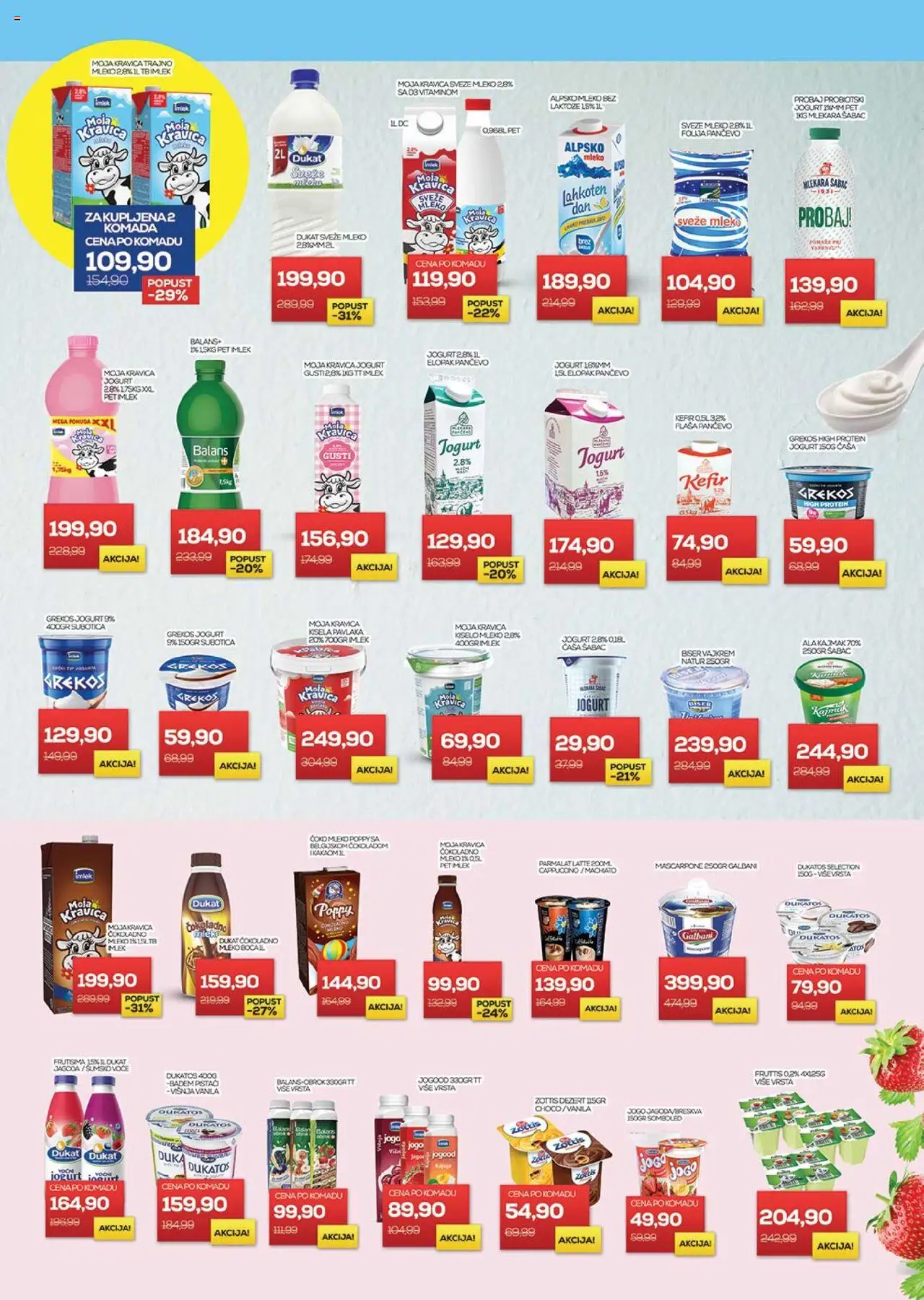 Medius katalog - važi od 29.07.2025 | Strana: 5 | Proizvode: Pistaći, Mleko, Mascarpone, Kajmak
