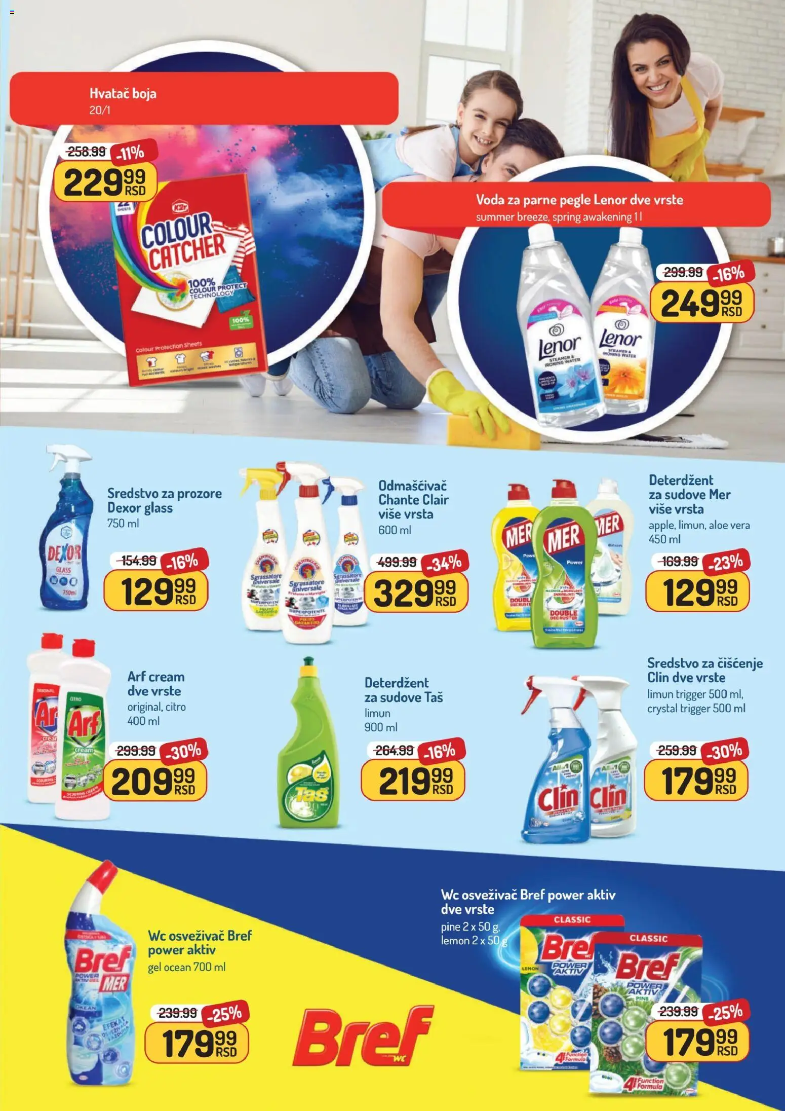 Aman katalog - važi od 27.10.2025 | Strana: 35 | Proizvode: Lenor, Wc, Voda, Limun