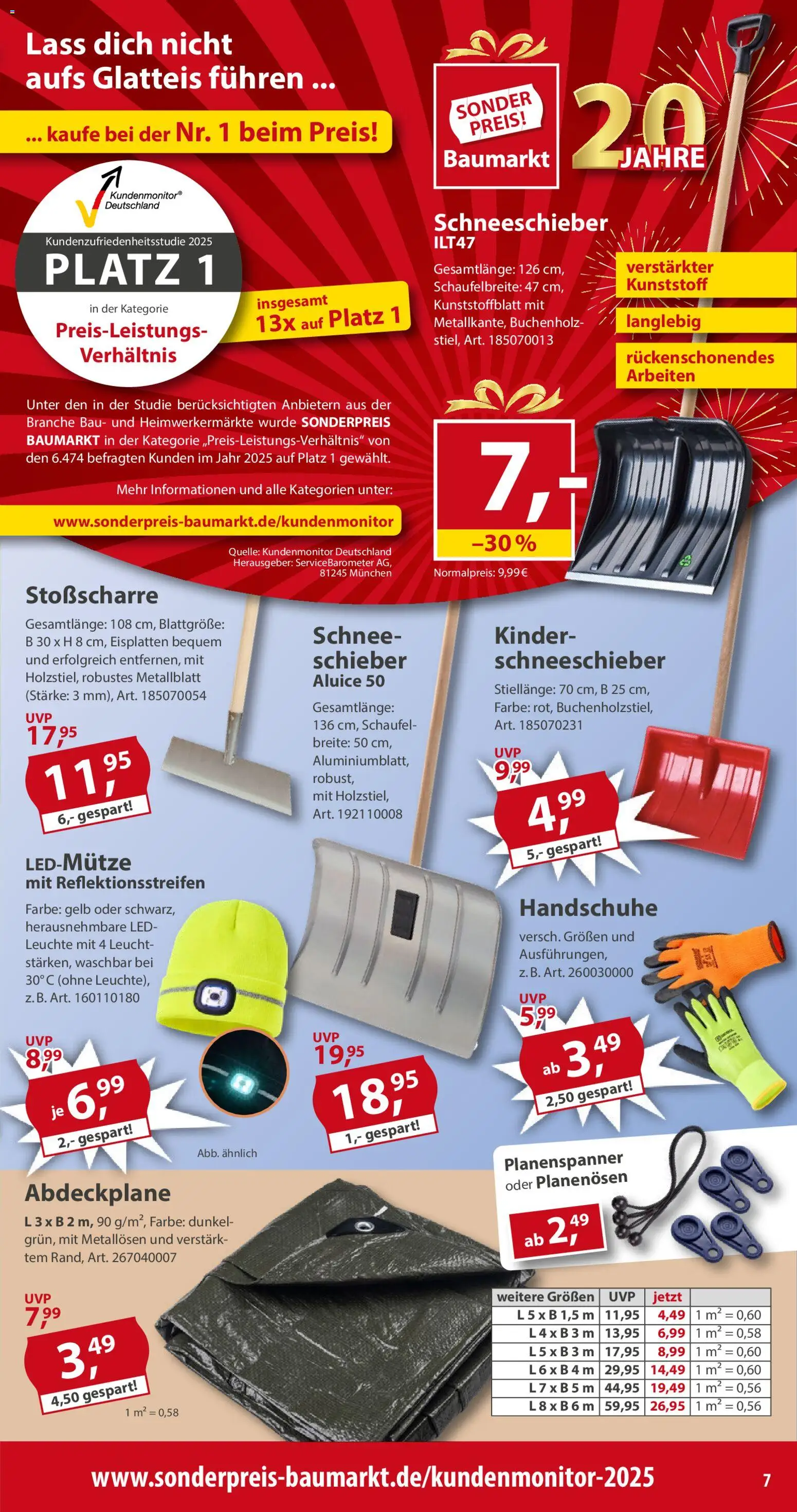Sonderpreis Baumarkt Prospekt 	 – gültig ab 22.11.2025 | Seite: 7 | Produkte: Handschuhe