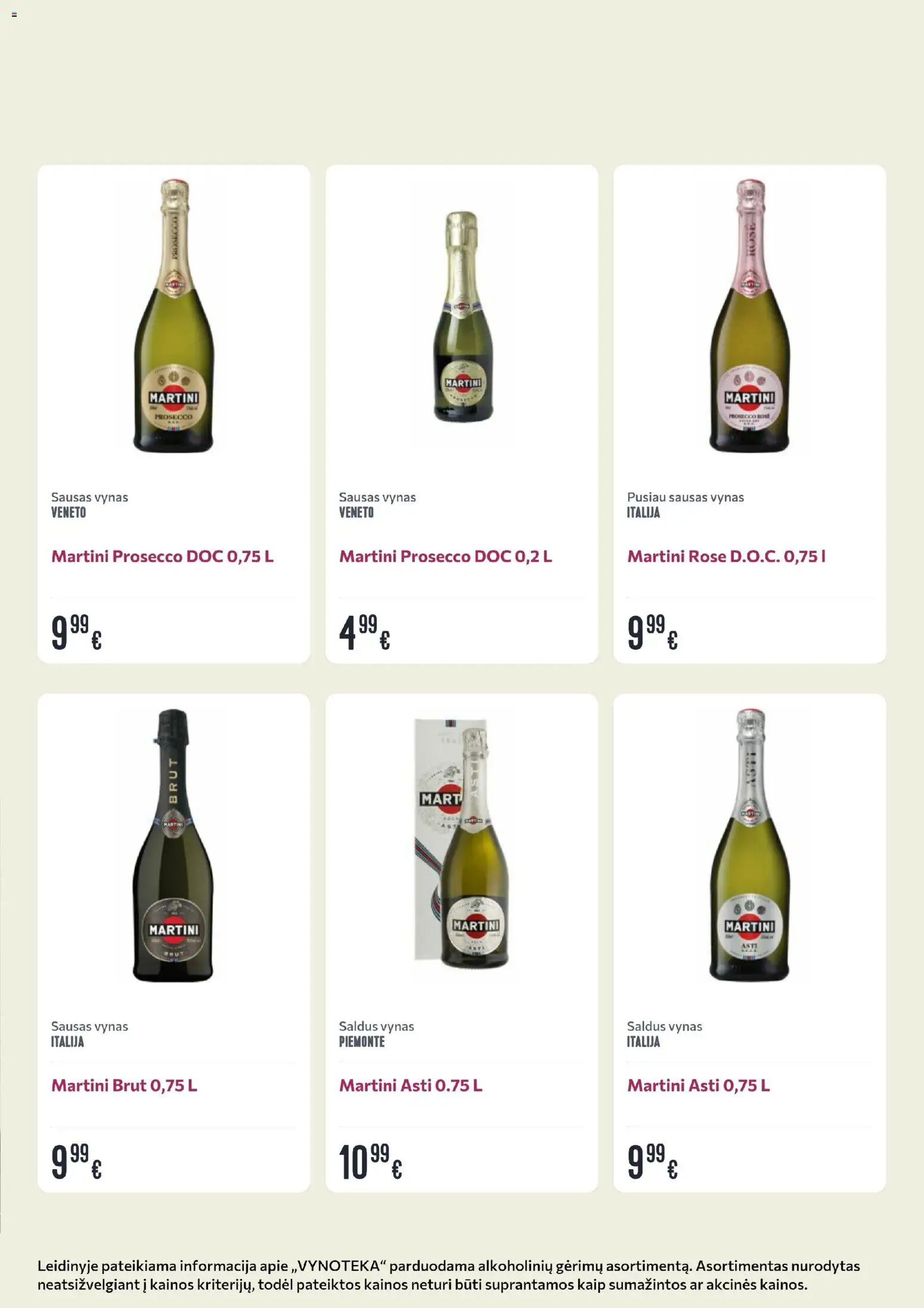 VYNOTEKA akcijos nuo 03.11.2025 | Puslapis: 17 | Prekių: Vynas