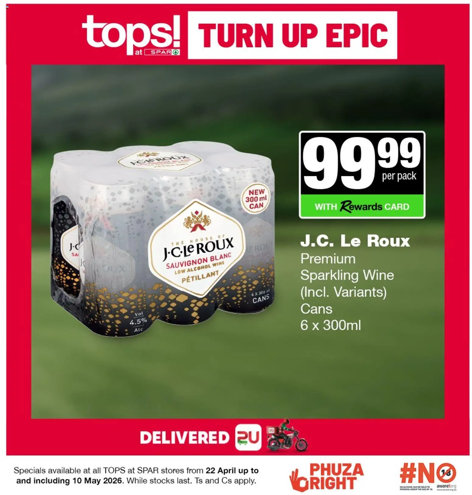 New Tops at Spar catalogue – valid from 22.04.2026 | Page: 10 | Products: Wine
