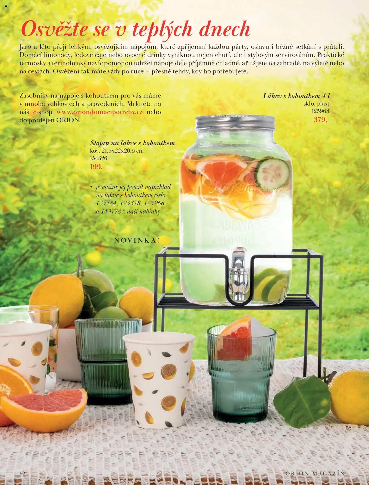 Orion leták - Jaro/Léto 2026 od 09.03.2026 💥 Nenechte si ujít TOP nabídky! ⭐ | Ceská republika