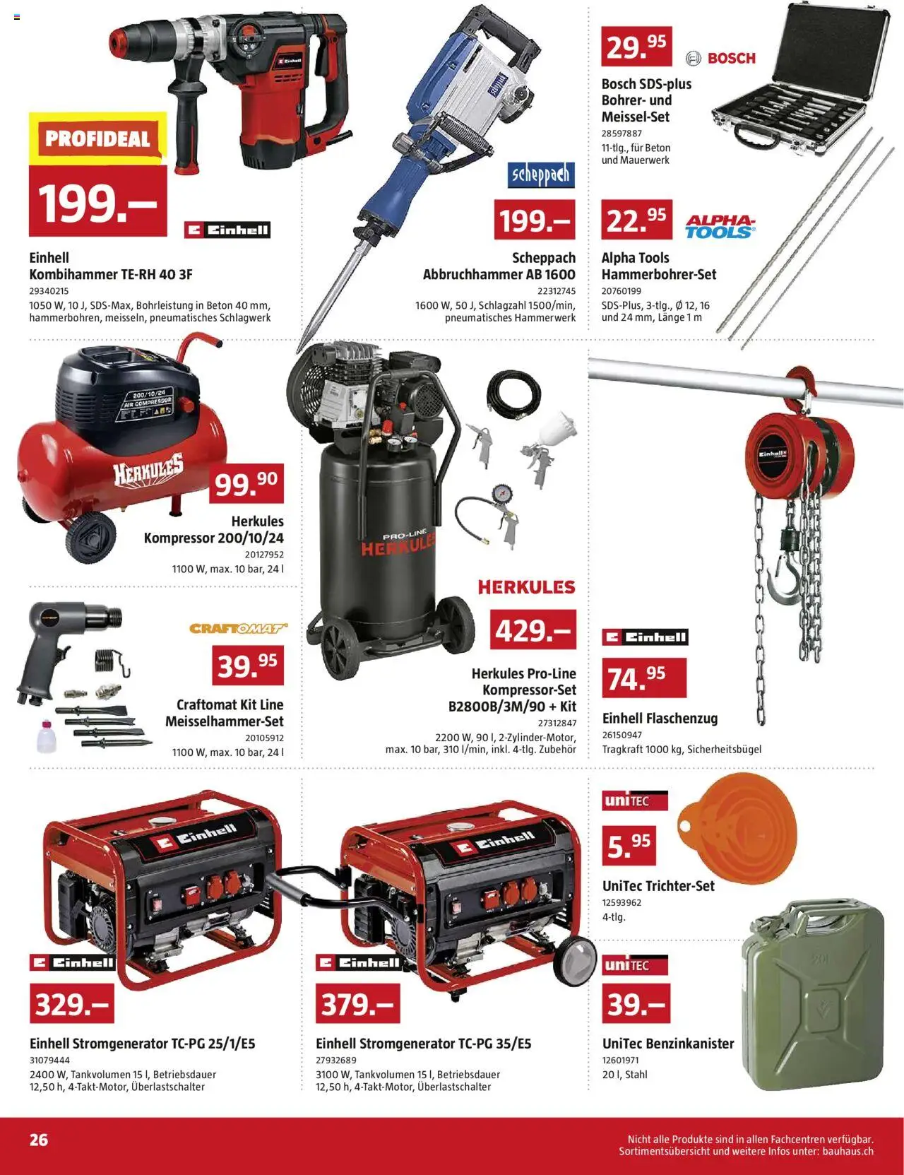 Bauhaus Aktionen ab 28.07.2025 | Seite: 26 | Produkte: Bosch