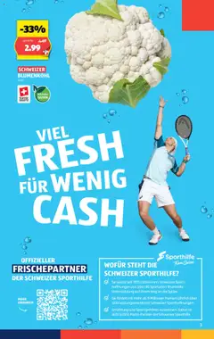Aldi Aktionen ab 10.07.2025 | Seite: 3 | Produkte: Blumenkohl