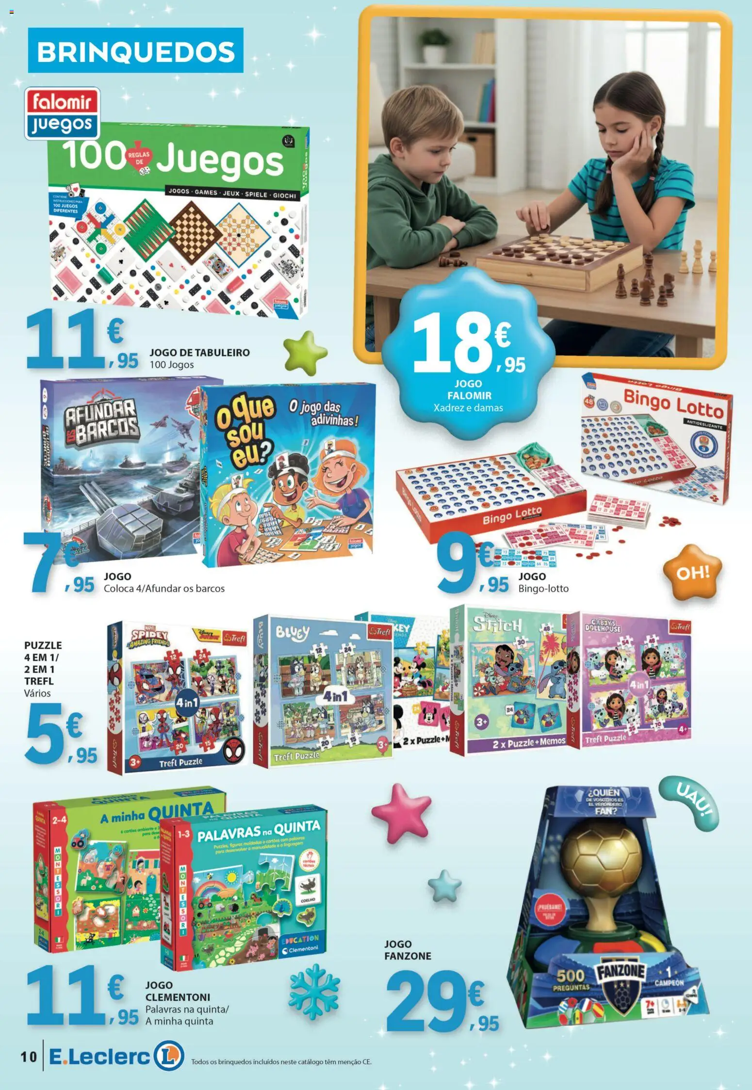 E.Leclerc folheto │ válido de 04.12.2025 | Página: 10 | Produtos: Jogos, Coelho