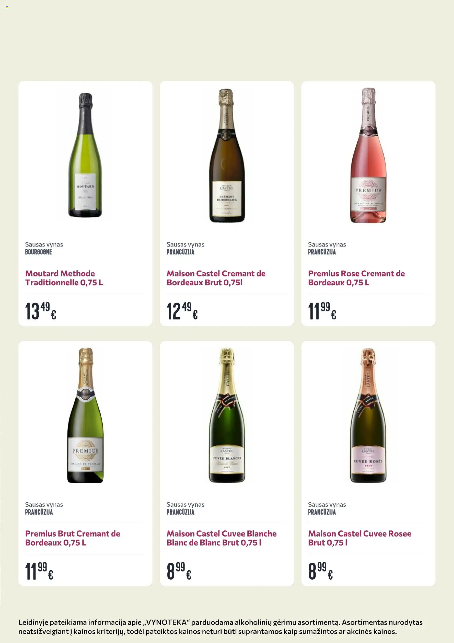 VYNOTEKA akcijos nuo 15.12.2025 | Puslapis: 16 | Prekių: Vynas