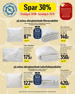 Føtex - Tilbudsavis gyldig fra 31.10.2025 | Side: 60 | Produkter: Dyner