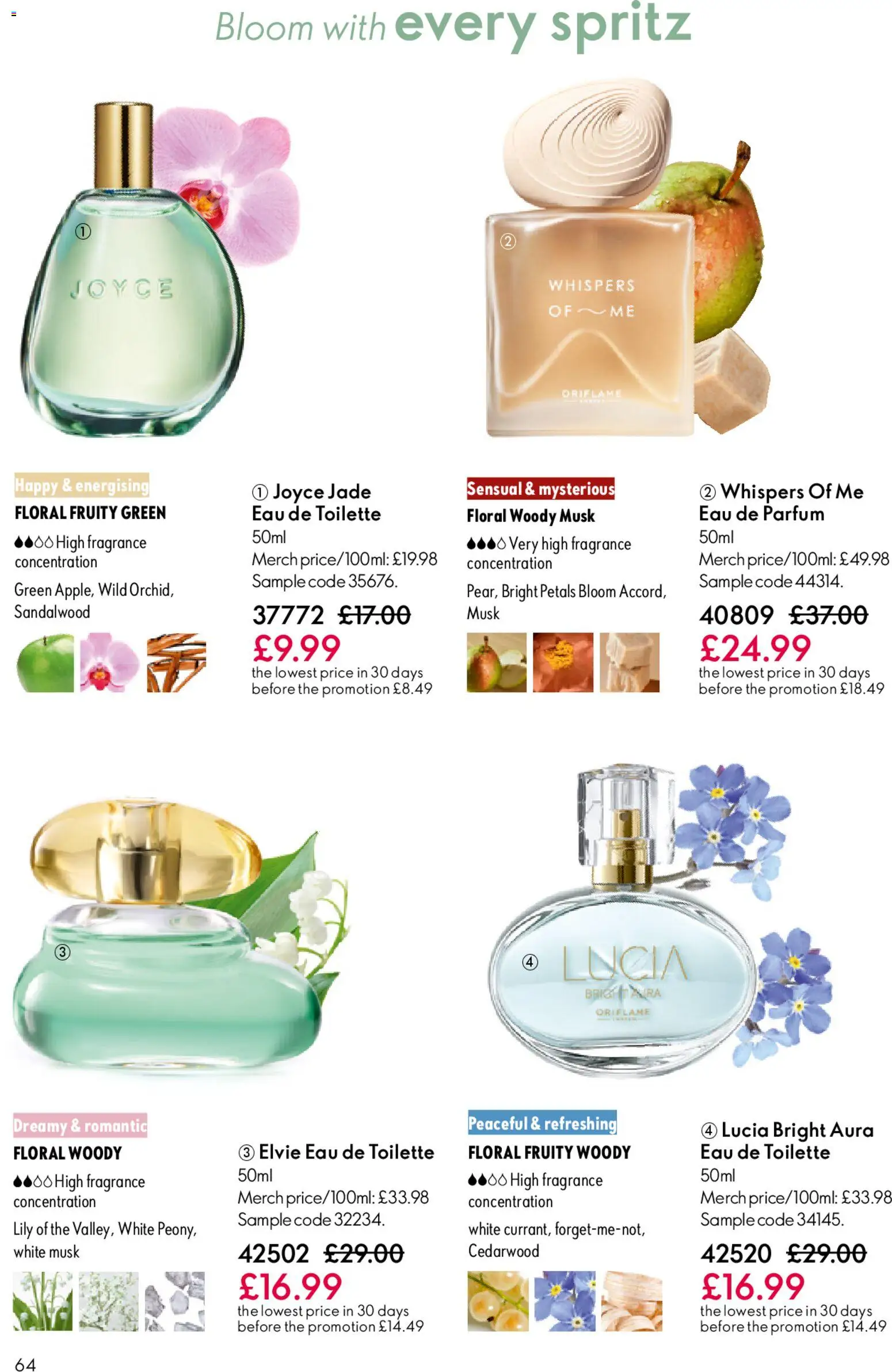 {H1} | Page: 64 | Products: Fragrance, Eau de toilette