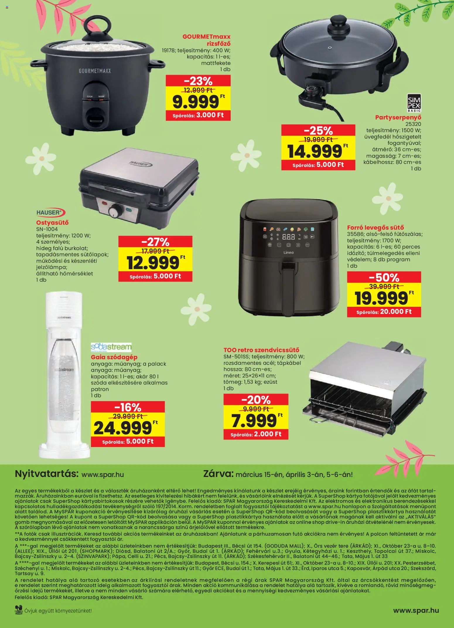 Interspar akciós ujság - amely érvényes a következő dátumtól: 04.03.2026 | Oldal: 36 | Termékek: Szőlő, Sütő, Szendvicssütő, Rizsfőző