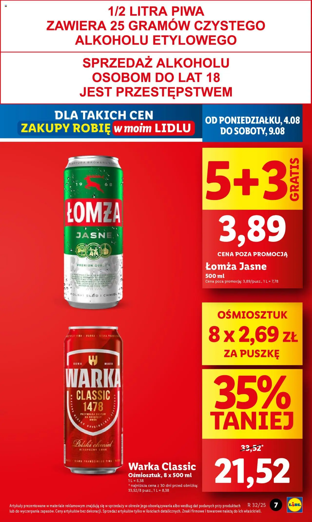 Lidl Gazetka od 04.08.2025 | Strona: 7