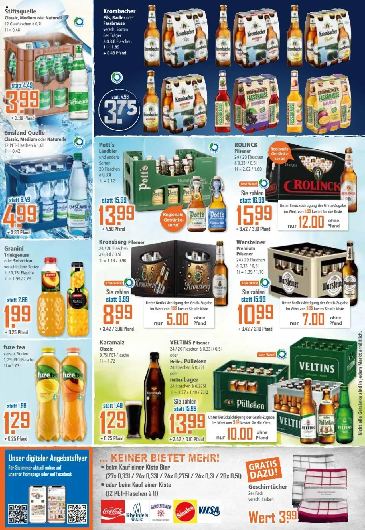 Klaas & Kock Prospekt - gültig ab dem 30.06.2025 | Seite: 12 | Produkte: Cola, Warsteiner, Mango, Fassbrause