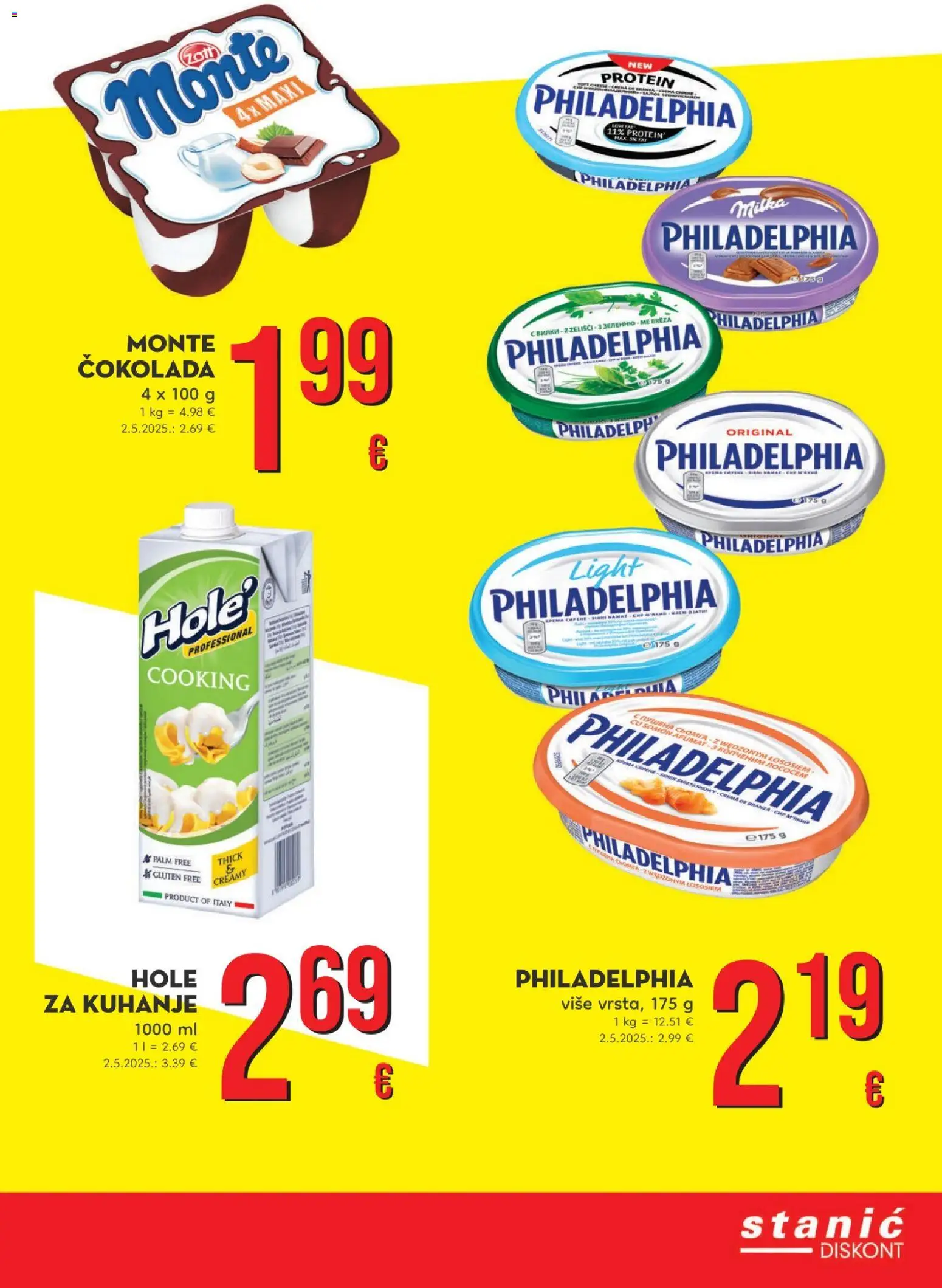 Stanić Diskont katalog | vrijedi od 17.02.2026 | Stranica: 3 | Proizvodi: Čokolada, Milka