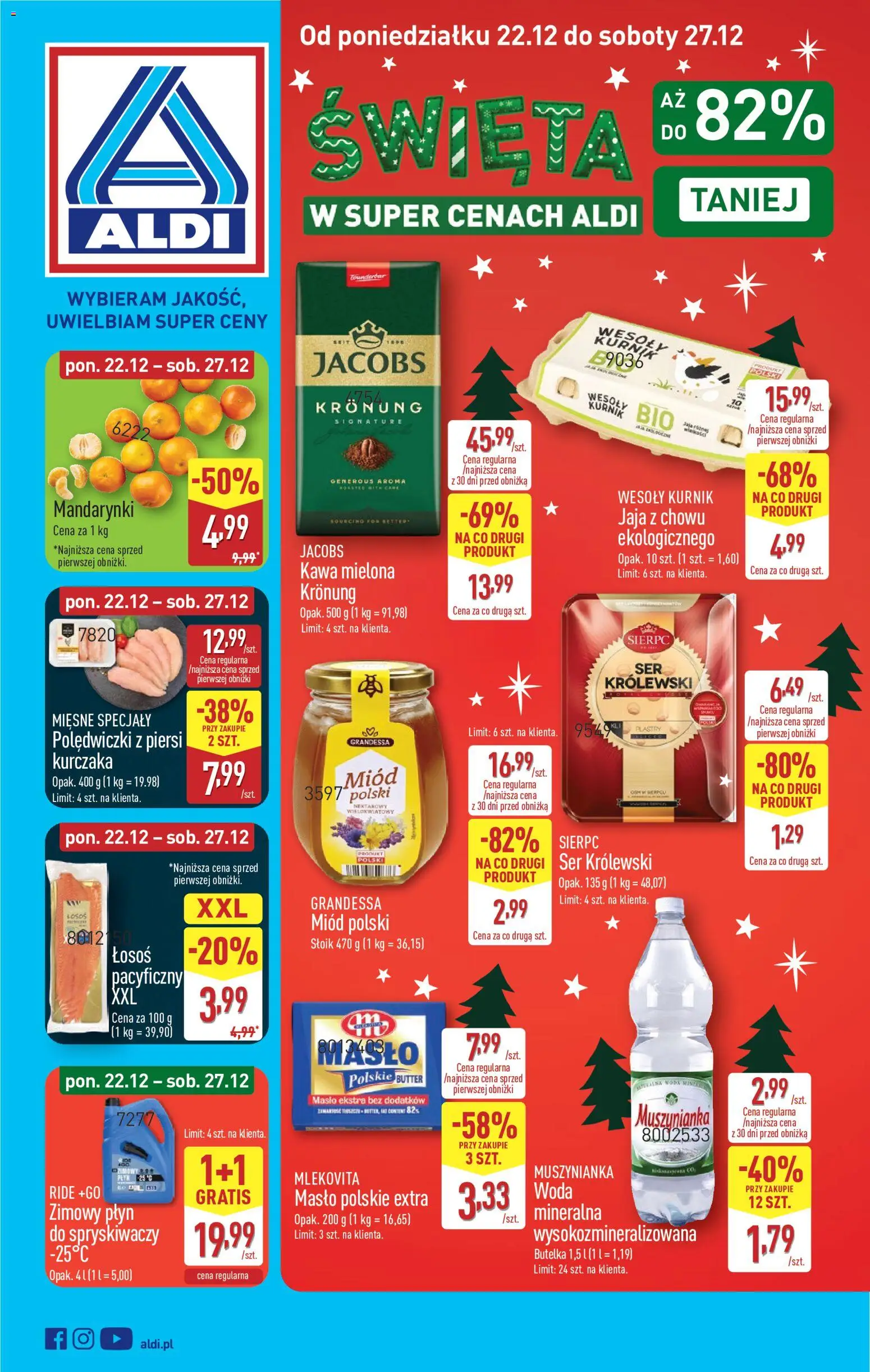 Aldi Gazetka od 22.12.2025 | Strona: 1