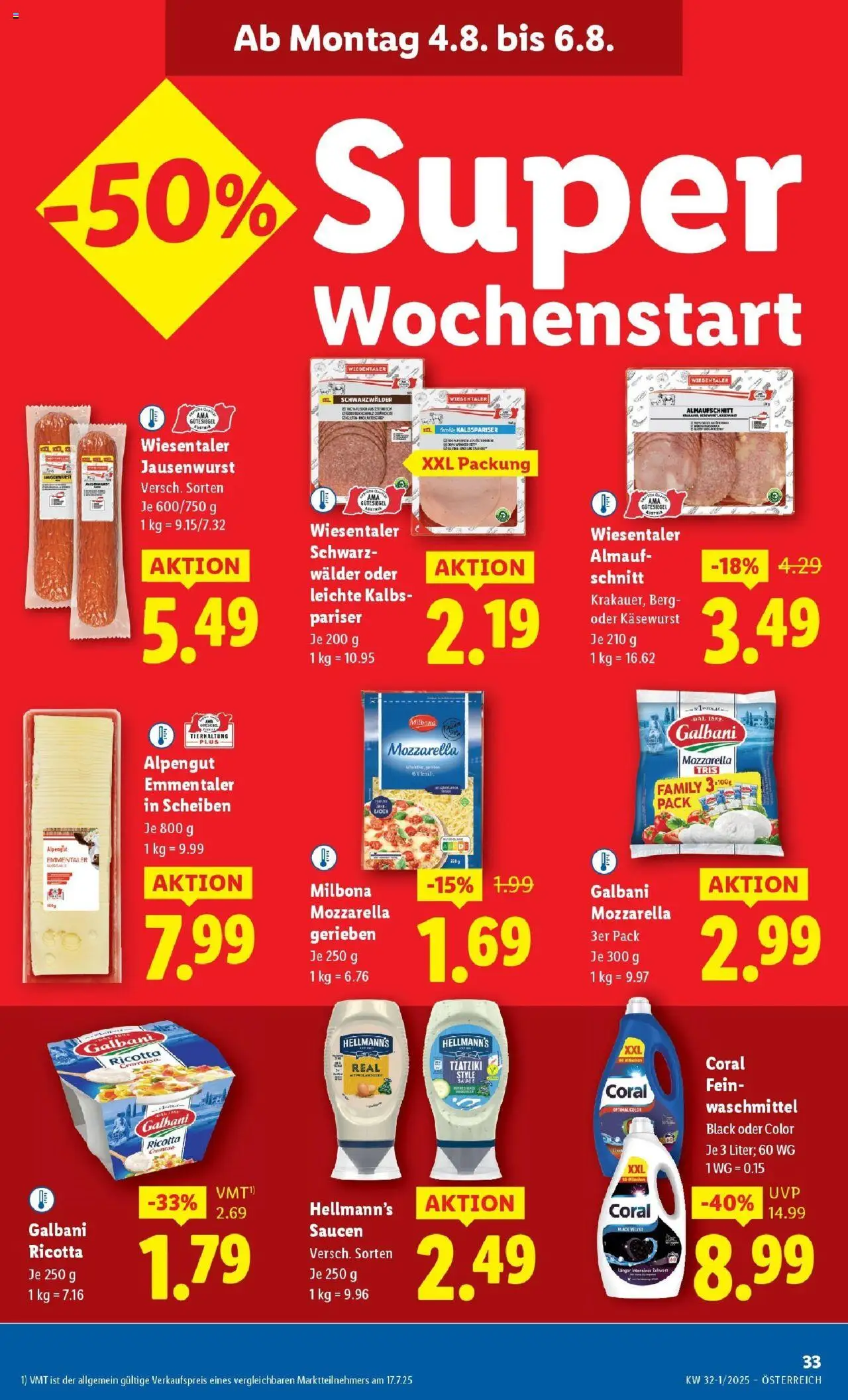 Lidl Flugblatt - Salzburg, Dornbirn, Jenbach gültig ab 31.07.2025 | Seite: 37 | Produkte: Waschmittel
