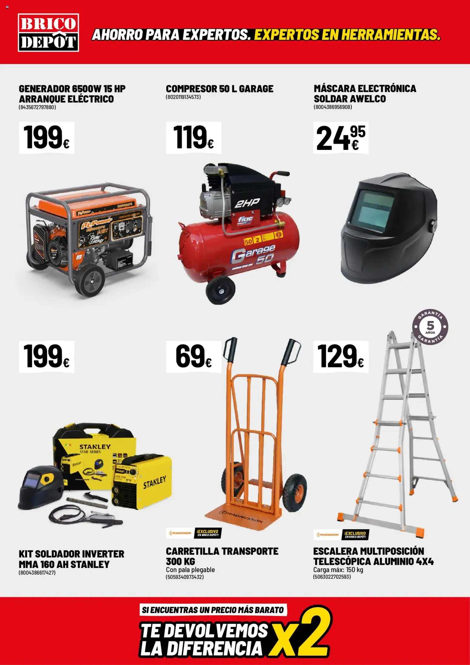 Brico Depôt folleto │ válido desde el 27.02.2026 | Página: 16 | Productos: Máscara, Té