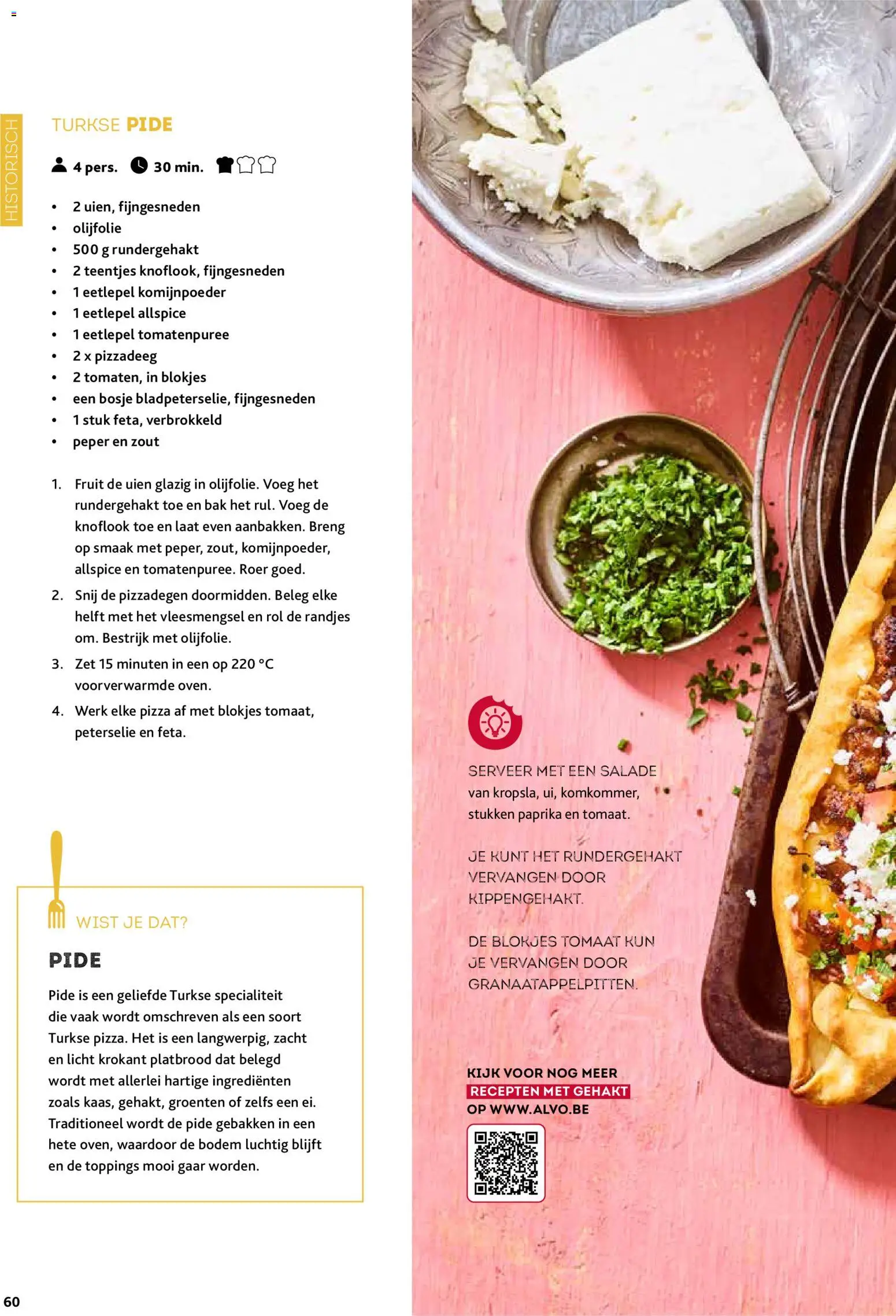 {H1} | Pagina: 60 | Producten: Gehakt, Olijfolie, Kész piskótalap, Groenten