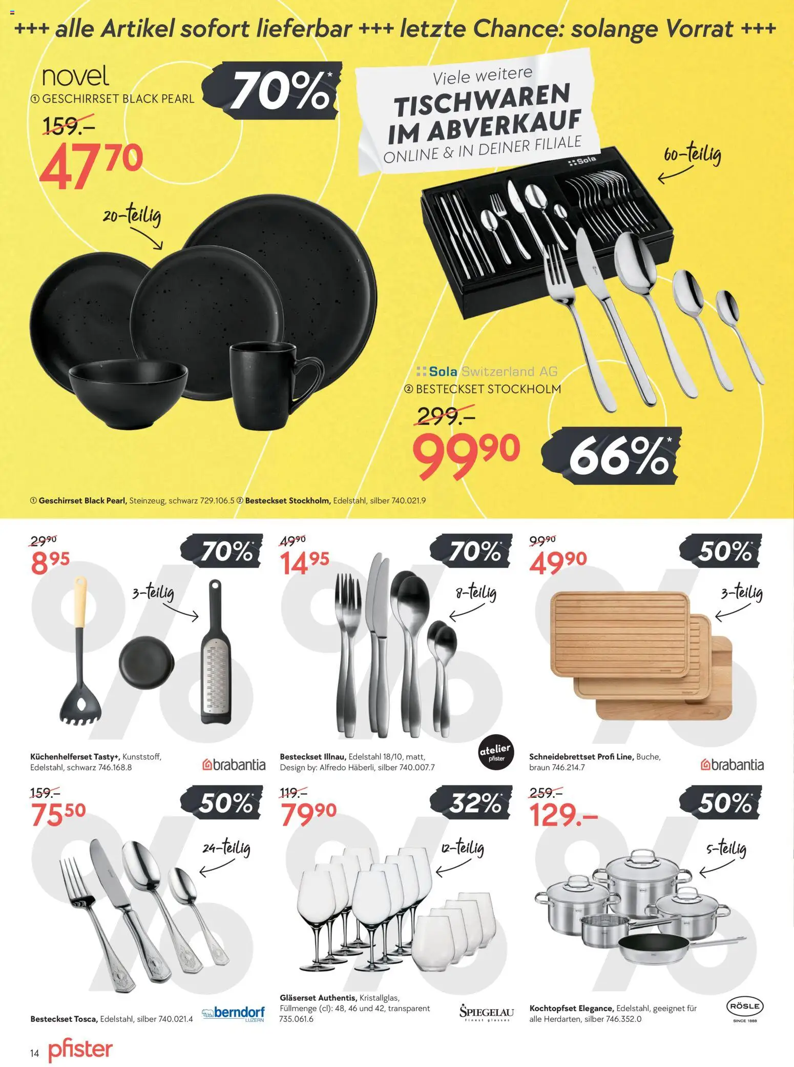 Pfister Aktionen – gültig ab 27.01.2026 | Seite: 14