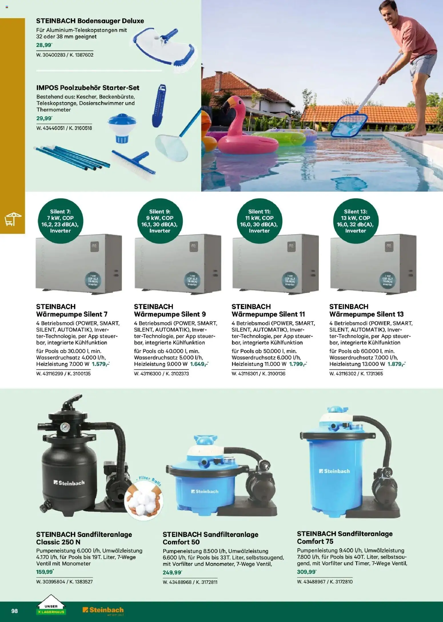 Lagerhaus Garten & Freizeit Katalog 2026 - Innsbruck, Böheimkirchen gültig ab 01.03.2026 | Seite: 98 | Produkte: Manometer, Thermometer